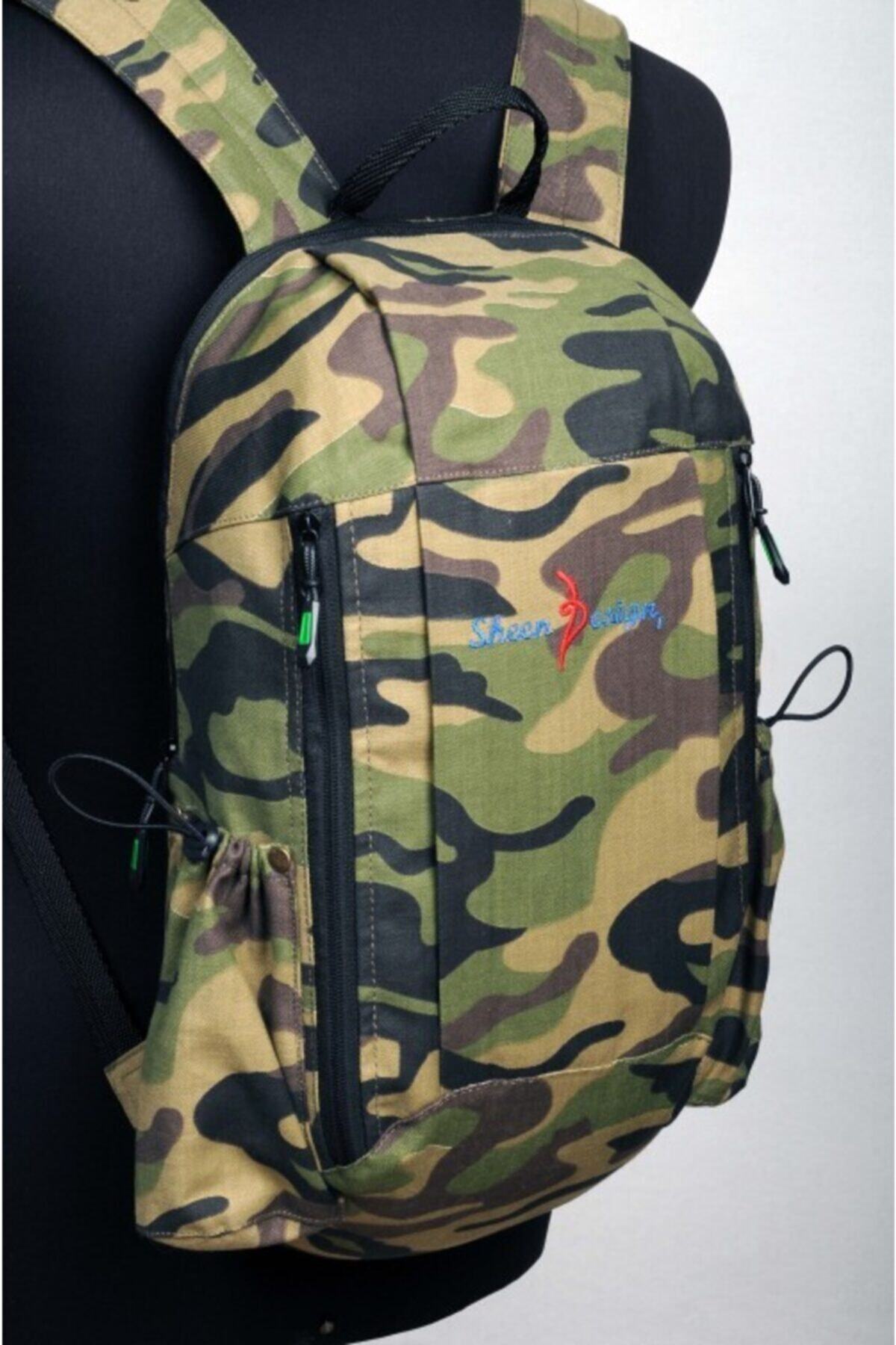 کوله پشتی زنانه قهوه ای SHEEN EXCLUSİVE DESİGN | 62 اورجینال - تصویر 3