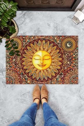 Gülen Güneş Dekoratif Kapı Önü Paspası KOP-342