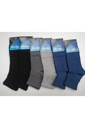 12'iı Desing Düz Erkek Patik Çorabı 5002433