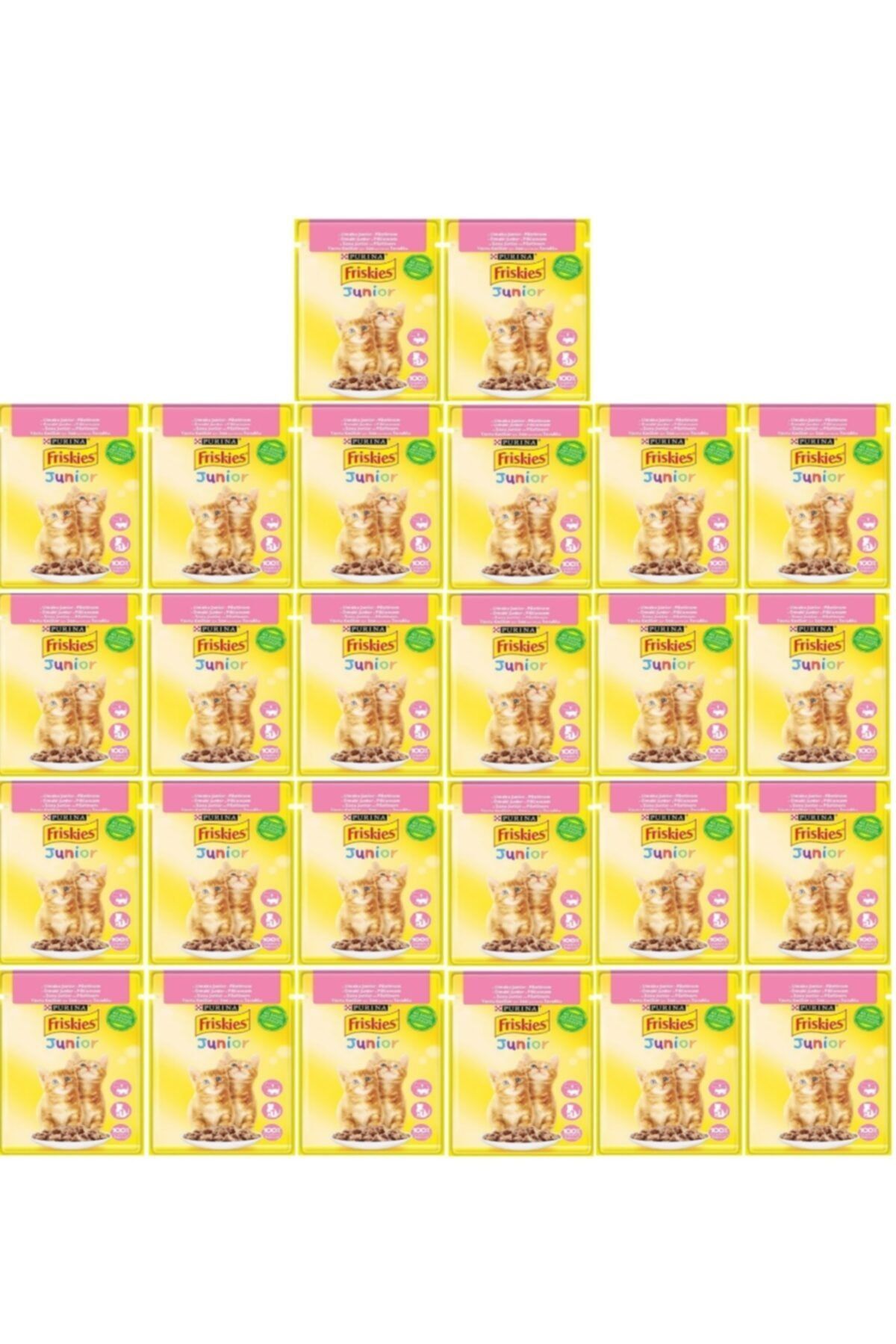 Friskies Tavuklu 85 gr 26�lı Paket Yavru Kedi Konservesi Fiyatları