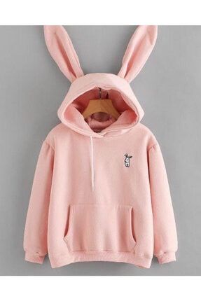 Carpe Kadin Siyah Kedi Kulakli Sweatshirt Trendyol