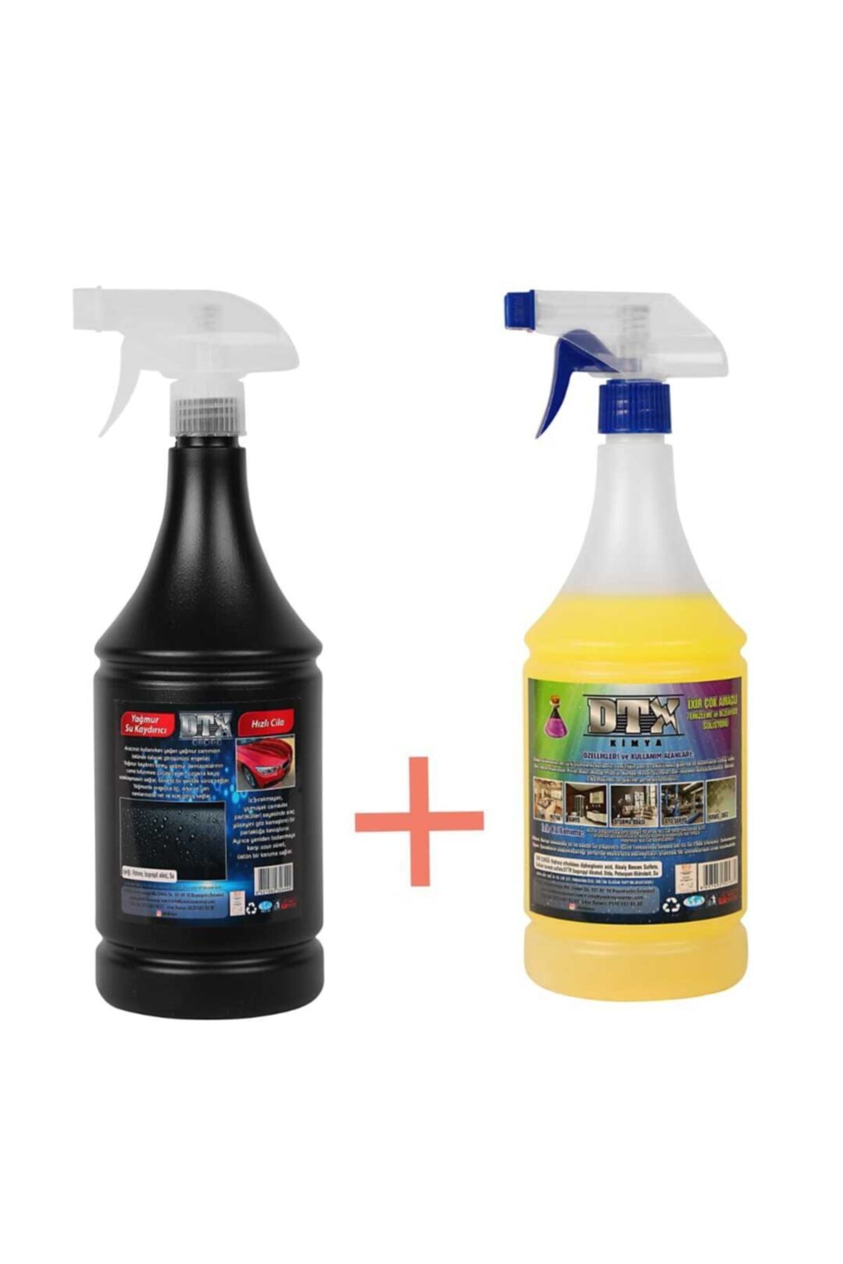 Yağmur Su Kaydırıcı, Hızlı Cila 1 Lt & Ixir Çok Amaçlı Temizleyici 1 Lt