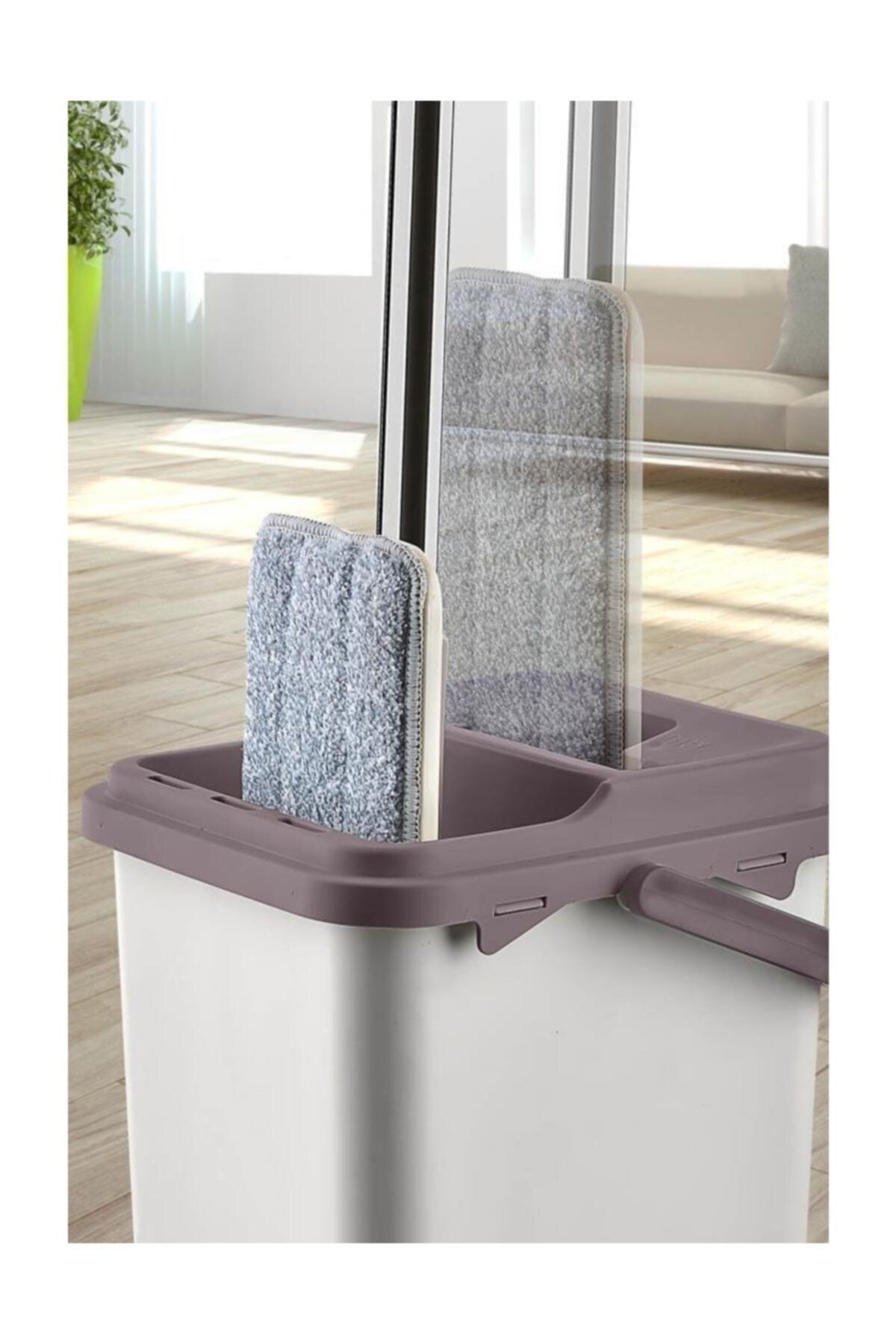 pazariz Compact 8 L Kapasiteli Tablet Mop +6 Yedek Bez AN8030