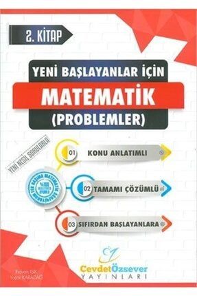 Cevdet Özsever Yeni Başlayanlar Için Matematik 2 .kitap cö6054472475