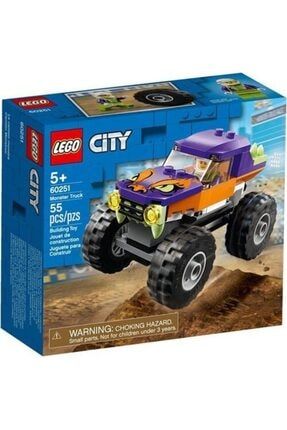 60251 Lego® City Canavar Kamyonet 55 Parça LEGO-LSC60251