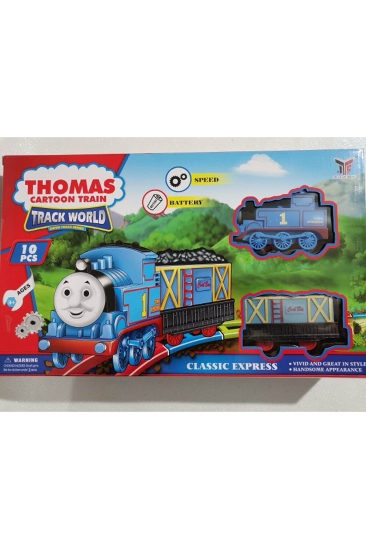 Hızırım Oyuncak Tren Thomas Cartoon Train - 10 Parça Fiyatı, Yorumları -  TRENDYOL