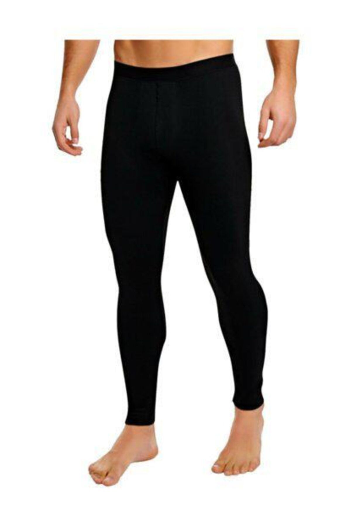 KOTA Men s Black Thermal Tights Trendyol