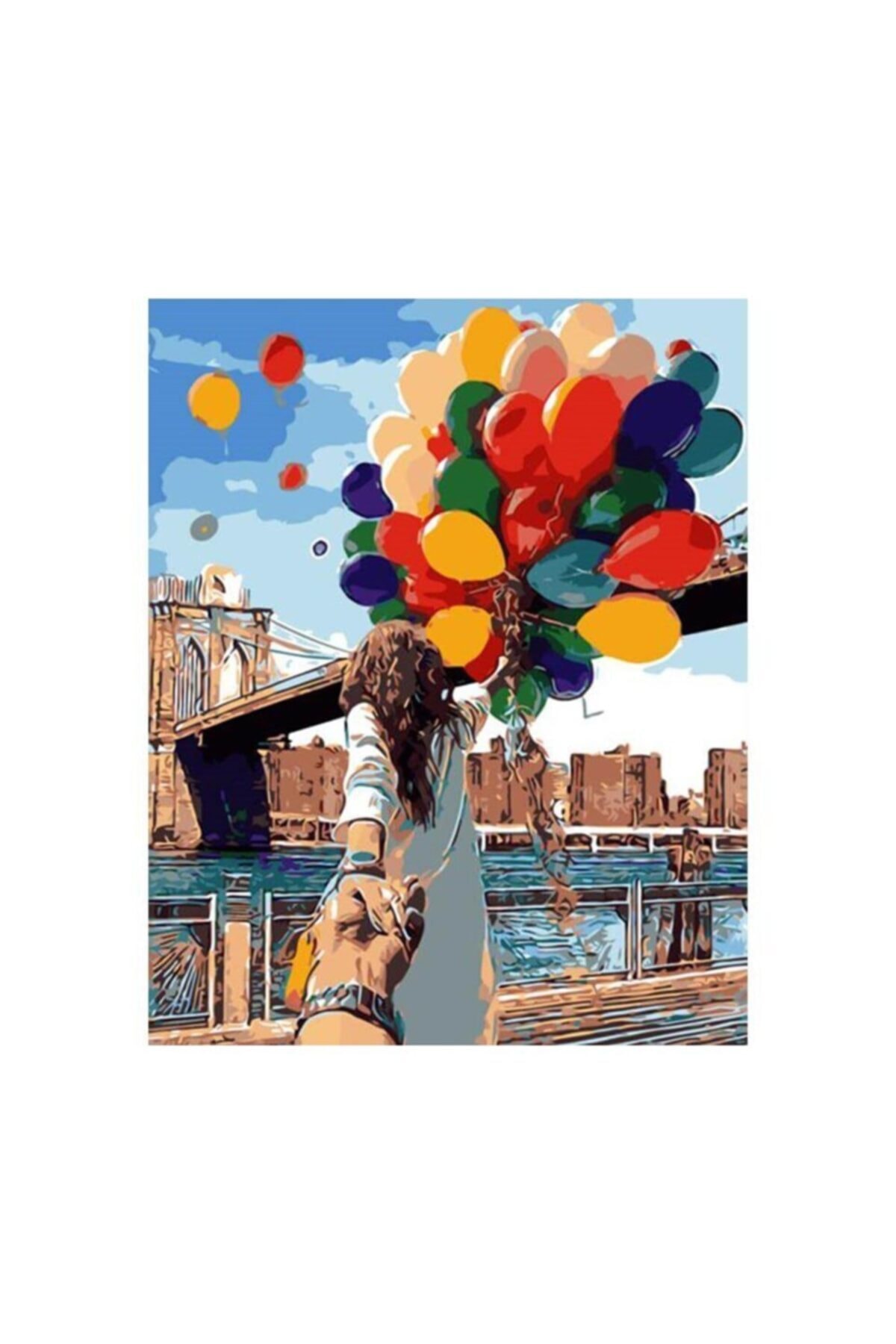 Patladi Gitti Romantik Surpriz Sayilarla Boyama Cerceveli Hobi Seti 40x50 Cm Fiyati Yorumlari Trendyol