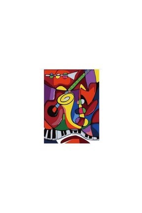 Patladi Gitti Picasso Kadinlar Sayilarla Boyama Cerceveli Hobi Seti 40x50 Cm Trendyol