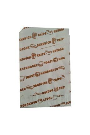 Kuşe Hamburger Tost Kağıdı Orta Boy 25' Li KAĞIT50