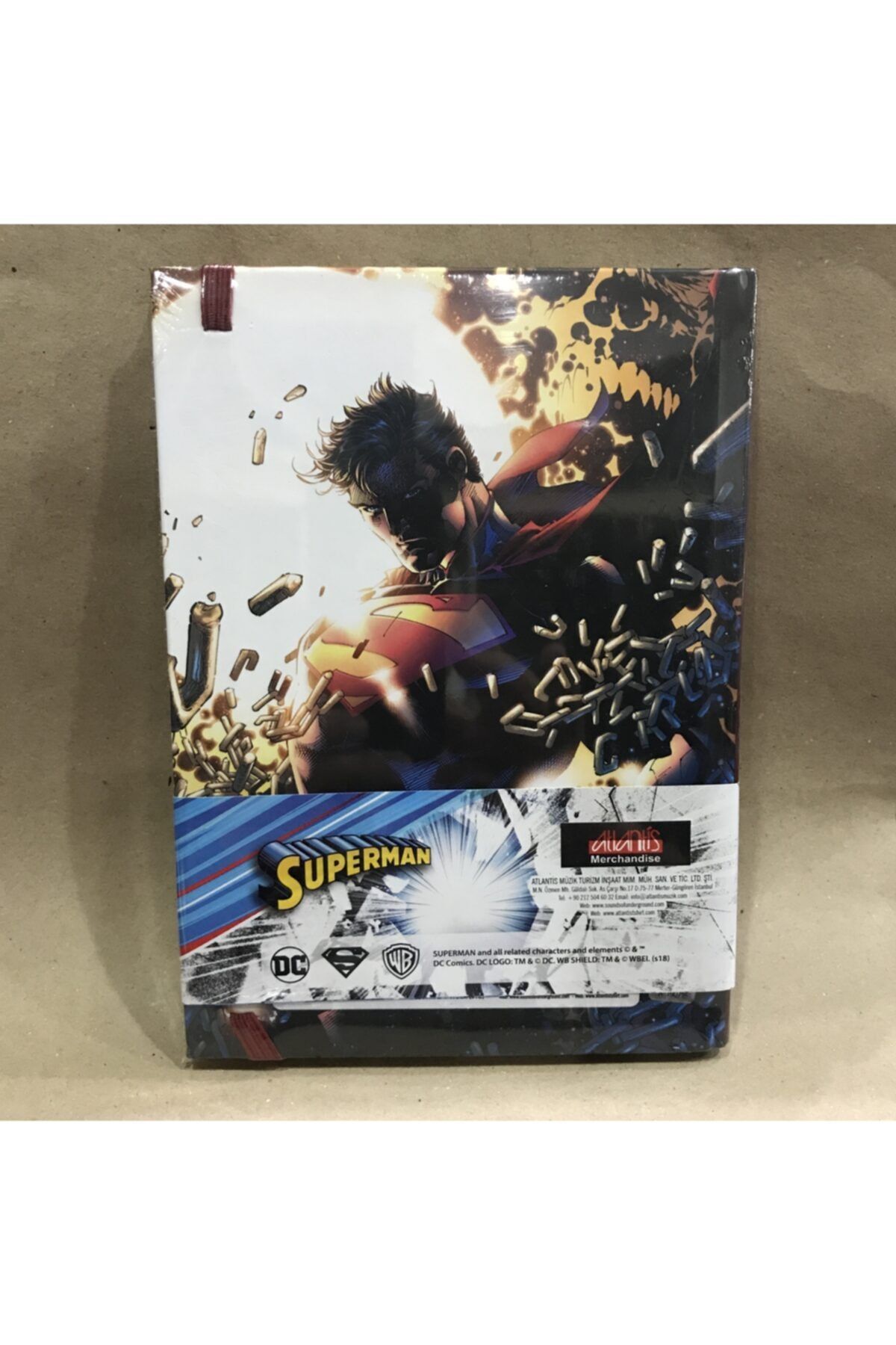Superman-Black Printed Notebook 2