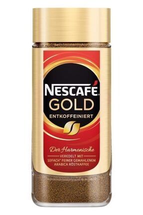 Nescafe Gold Entkoffeiniert 200 gr Mükemmel Kahve Keyfi caffe