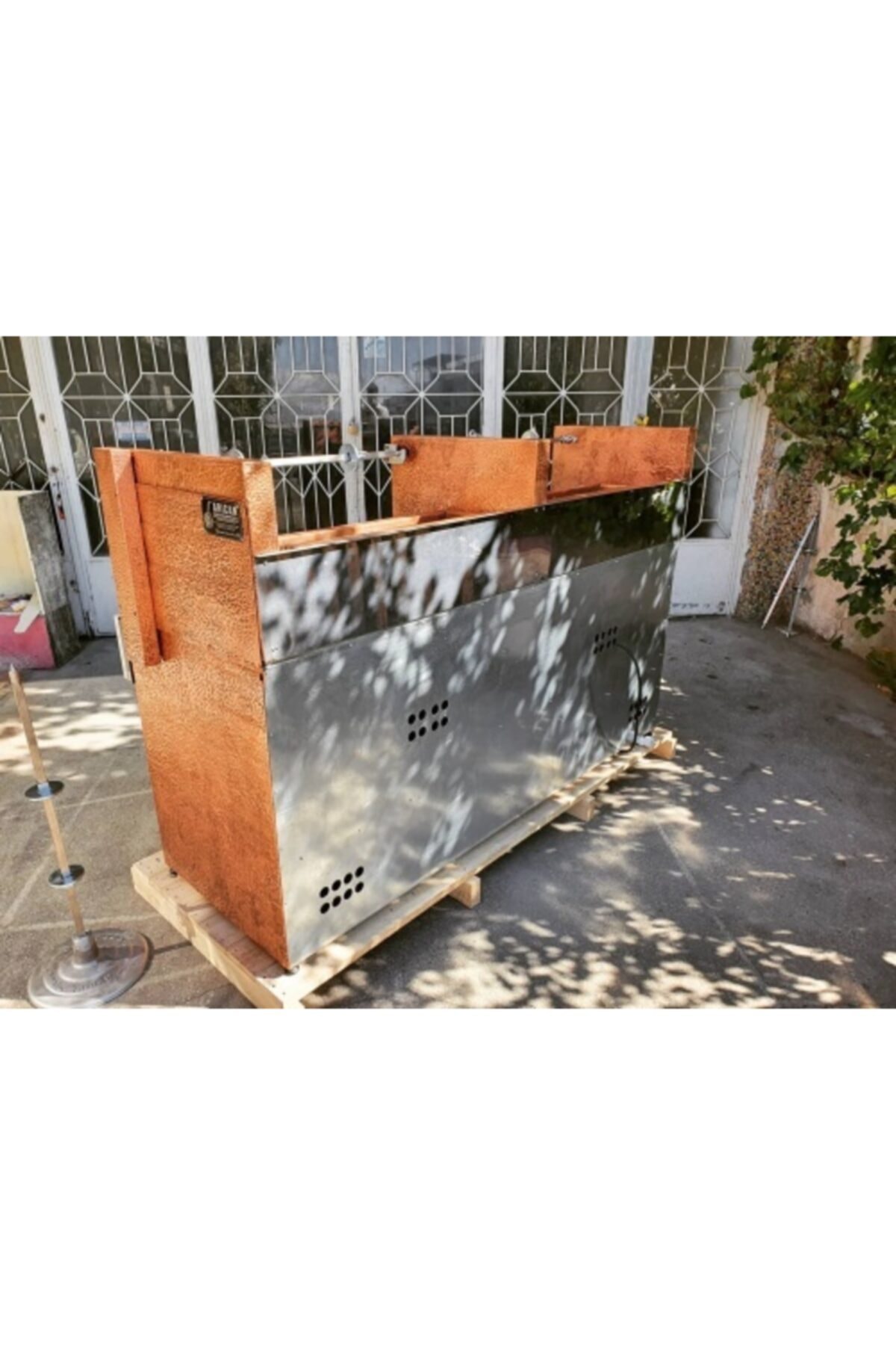 Yatay Döner Makinesi Bakır Kaplama, Otomatik, Fanlı, Isıtıcılı 6