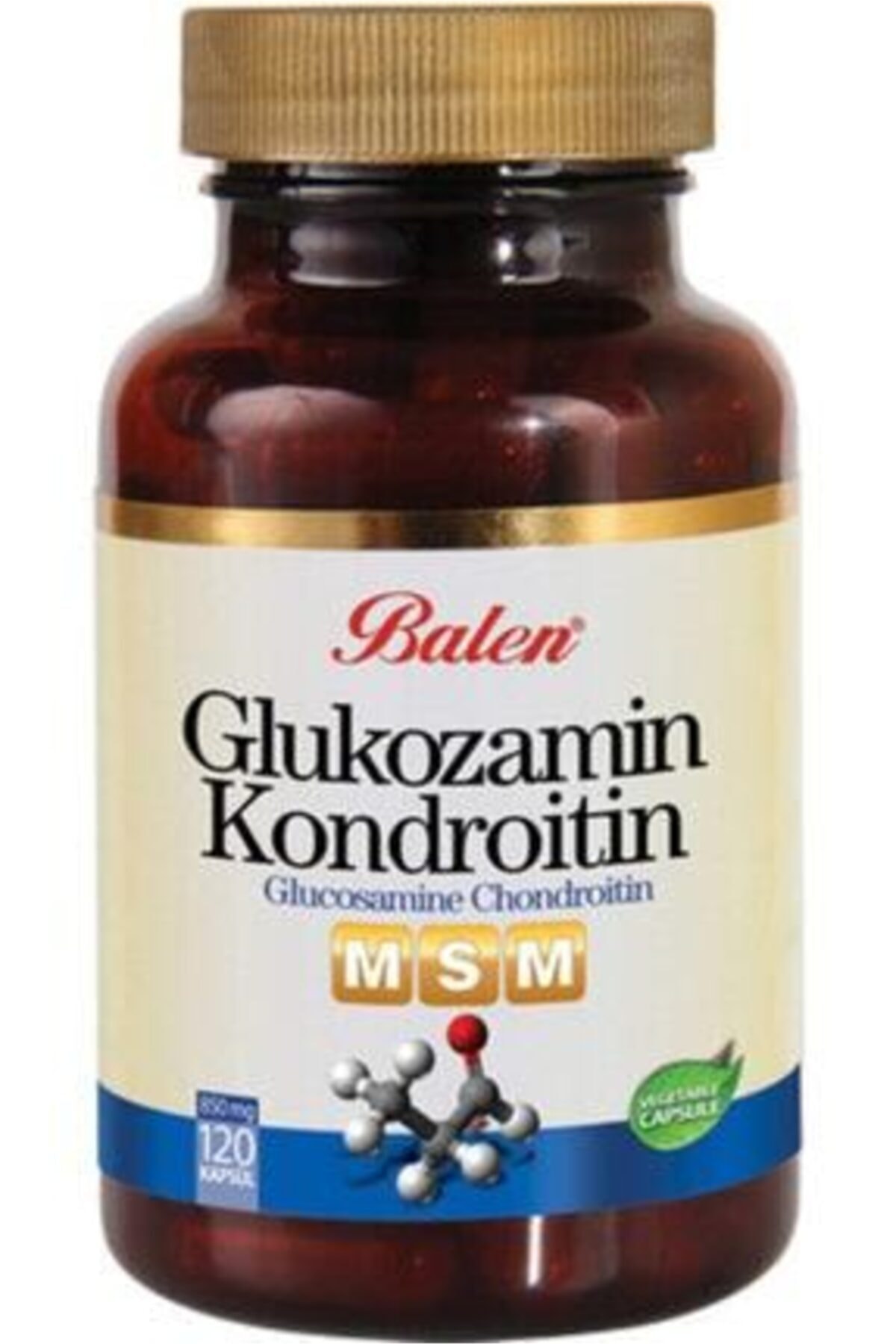 Balen Glukozamin Kondroitin Msm 120 Kapsül X 970 Mg Glukosamin