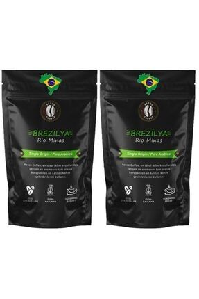 Brezilya / Rio Minas (medium Roast) Kavrulmuş Kahve Çekirdeği 2 Paket X 250 gr. ( 500 gr ) BRZLY1