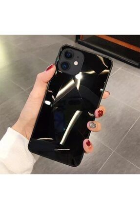 Iphone 11 Uyumlu Aynalı Siyah Prizma Kılıf PRZ-769