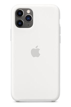 Beyaz Kadife İç Yüzey Apple Iphone Lansman Slikon Kılıf LANSMAN