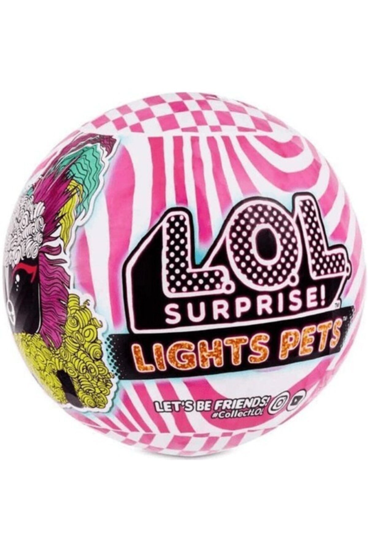 Lol L.o.l Surprise Glitter and Light Furry Animals 8 Surprise Lights Pets