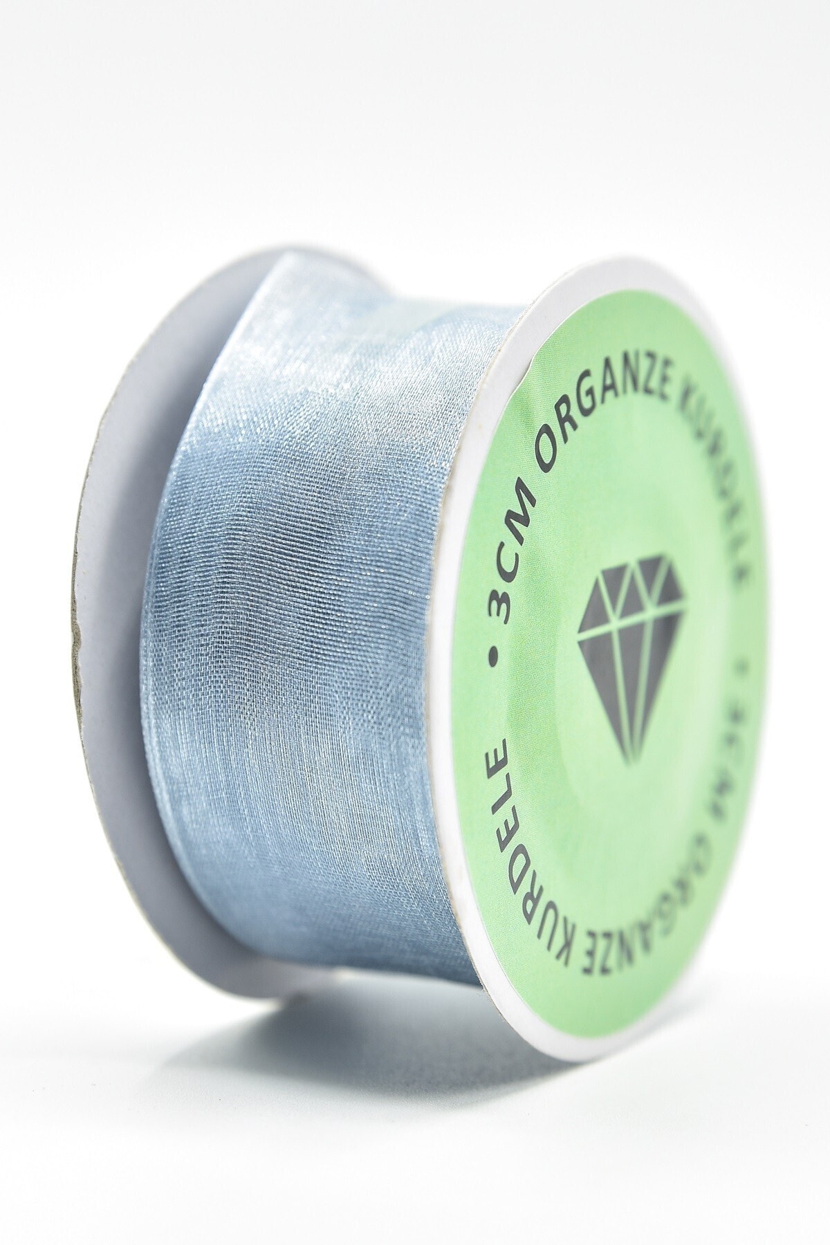 Silver Organza Ribbon (3cm-20m)