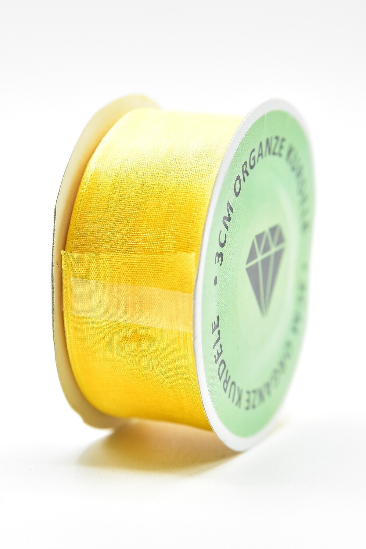Yellow Organza Ribbon (3cm-20m)