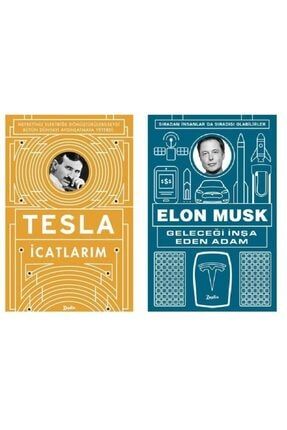 Elon Musk Geleceği Inşa Eden Adam + Nikola Tesla Icatlarım 2 Kitap Set JDSLL4