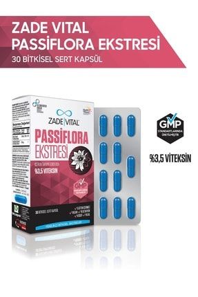 Passiflora Ekstresi 30 Bitkisel Kapsül 8690712026287