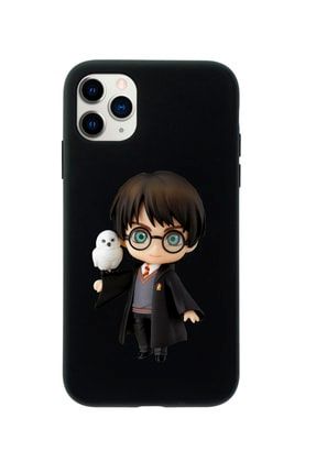 Iphone 11 Pro Max Harry Potter Tasarımlı Siyah Telefon Kılıfı MCIP11PMAXLHRYP