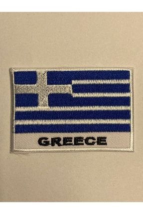 Yunanistan Bayrağı-greece Flag Patch-peç,arma Ve Kot Yaması (7x4,7 Cm) GRC336