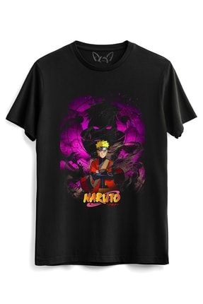 Naruto Baskılı Çocuk Siyah Tshirt 10469