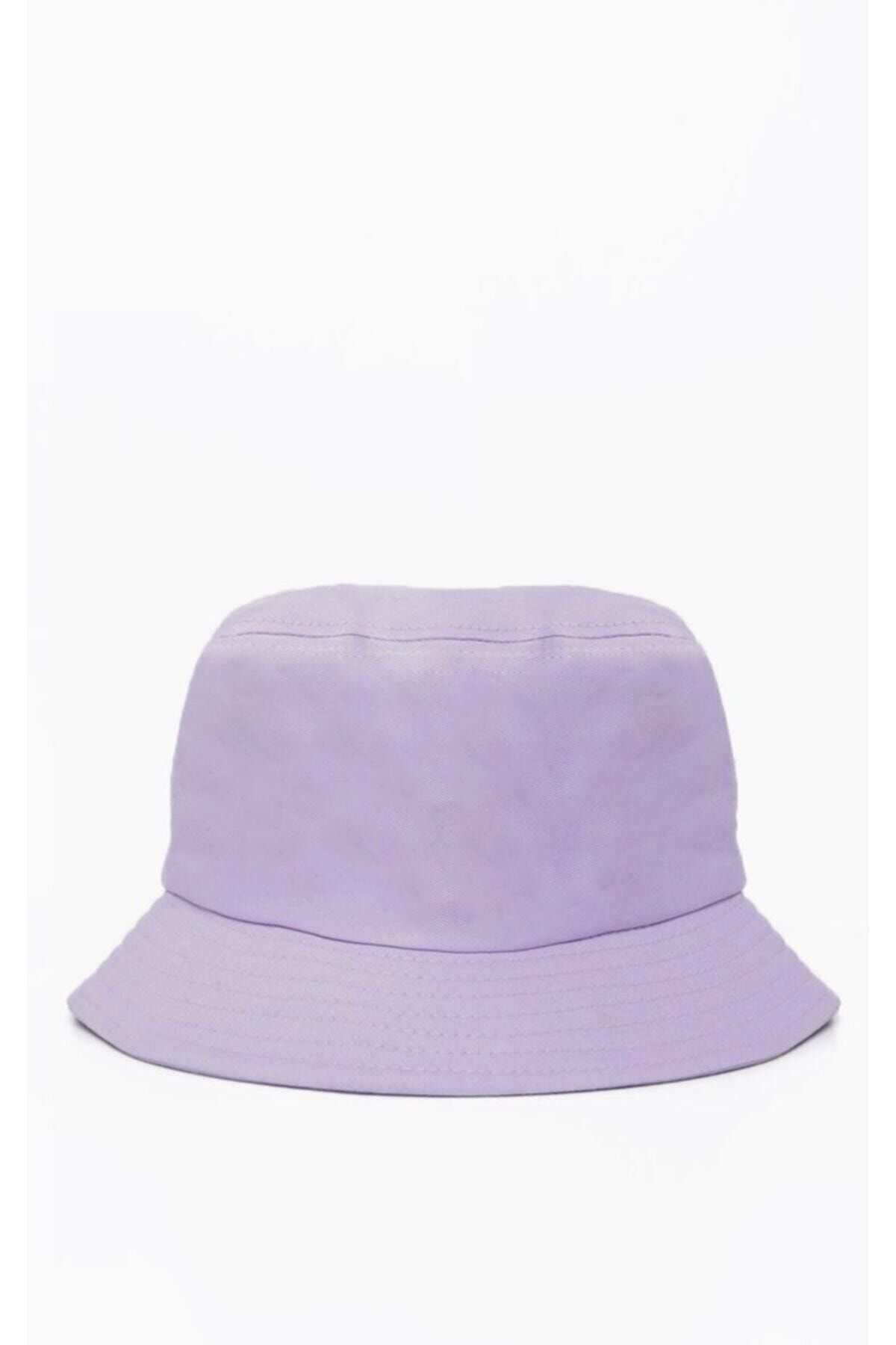 Lila Bucket Şapka