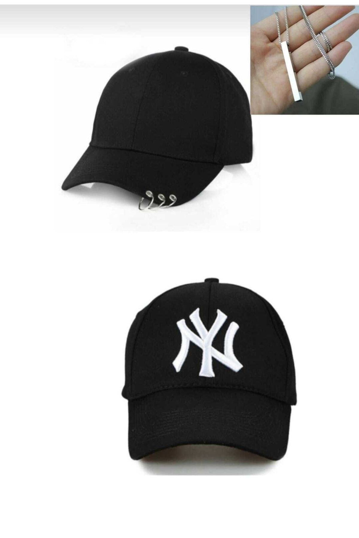 2'li Ny New York Yankees Beyzbol Kep Şapka Emka