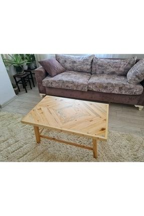 El Yapımı Ahşap Orta Sehpa 0014