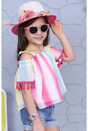 Kız Çocuk Rainbow Bluz NN9502