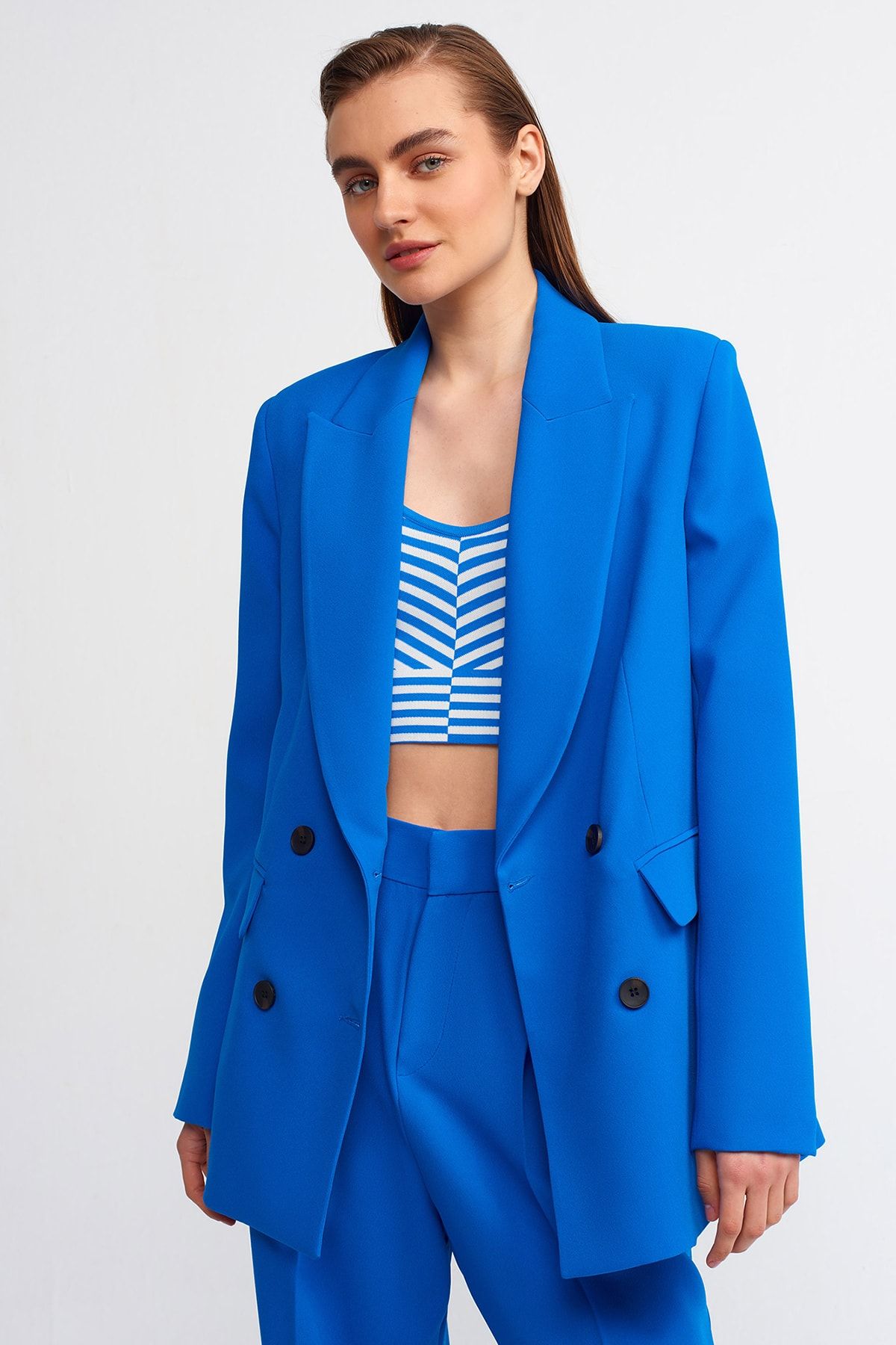 Dilvin Blazer Dark blue Regular fit