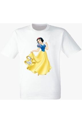 Pamuk Prenses Beyaz Tshirt YPTBSKI128