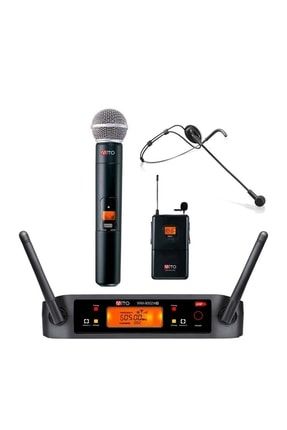 Wm-9002 Hb Çift El-yaka Uhf Digital Telsiz Mikrofon WM-9002 HB