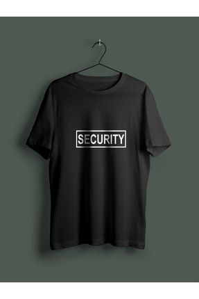 Security Baskılı Unisex Tişört TCO20210174