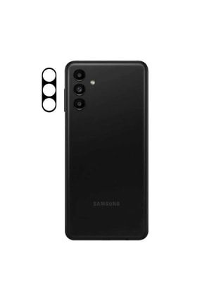 Samsung Galaxy A13 4g Uyumlu Siyah Çerçeveli Kamera Lens Koruyucu Cam 3D-Kamera-Cam-Galaxy-A13