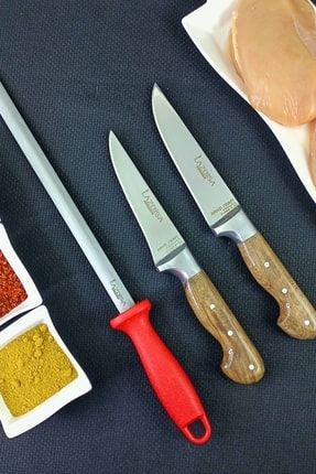 Mutfak Bıçak Seti Restoran Mangal Masat Bıçak 3'lü Set S-1 BRS204