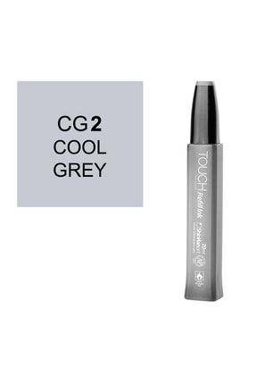 Touch Twin Marker Refill Alcohol Ink Alkol Bazlı Mürekkep 20 Ml. Cg2 Cool Grey 2 SH1412020