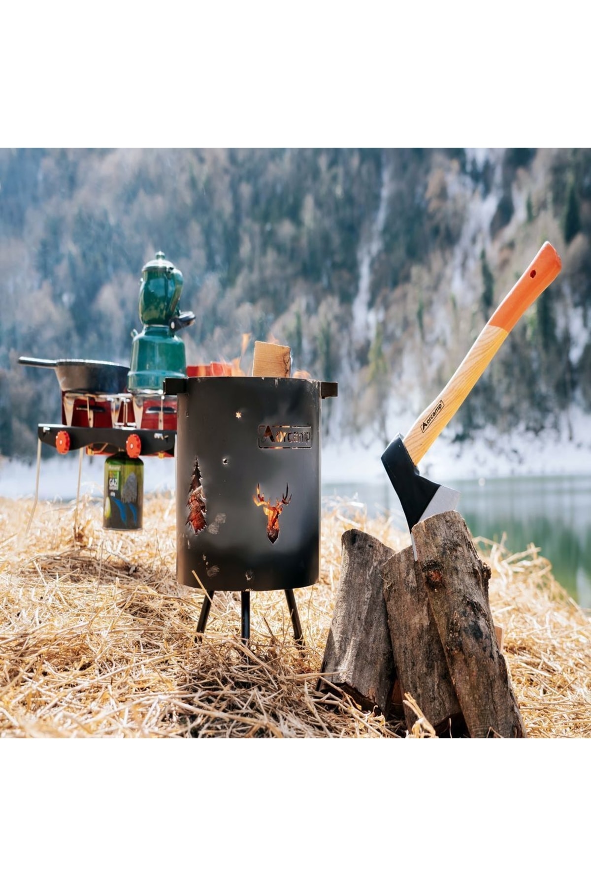 Orcamp Doğa Şöminesi - 34 Cm - Fiyatı, Yorumları