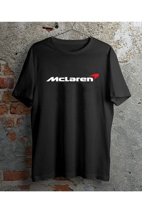 F1 Racing Teams 2021 - Ferrari, Mclaren Tasarım Unisex Siyah Tshirt mclaren tshirt