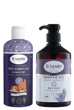 Lavanta Yağlı Bitkilsel Köpek Şampuanı 400 ml Pet Shampoo + 400 ml GL72048141