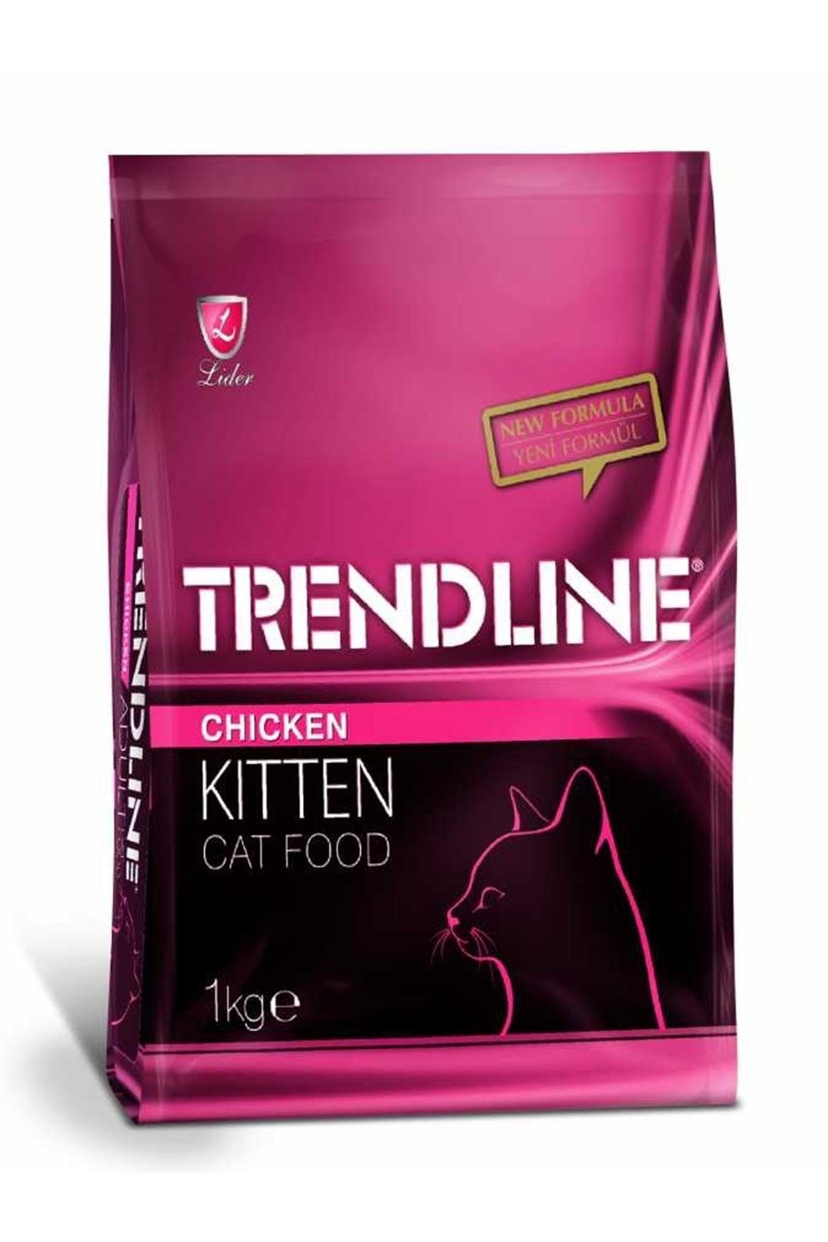 Trendline Kitten Tavuklu Yavru Kedi Maması 1 Kg.x 6 Adet
