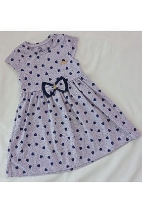 Elifin Çocuk Minik Puanlı Kalpli Elbise KIZ00007