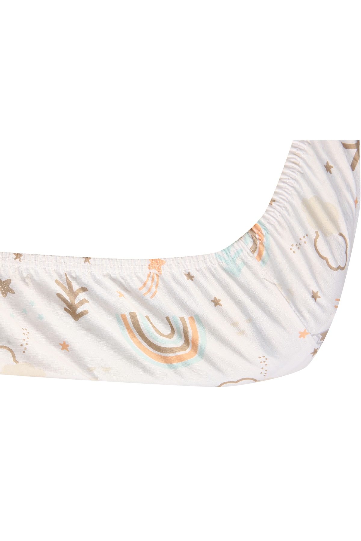 NAB Park Yatak Fitted Çarşaf Gökkuşağı 70x110 Cm. fotoğrafı 5 (önizleme)