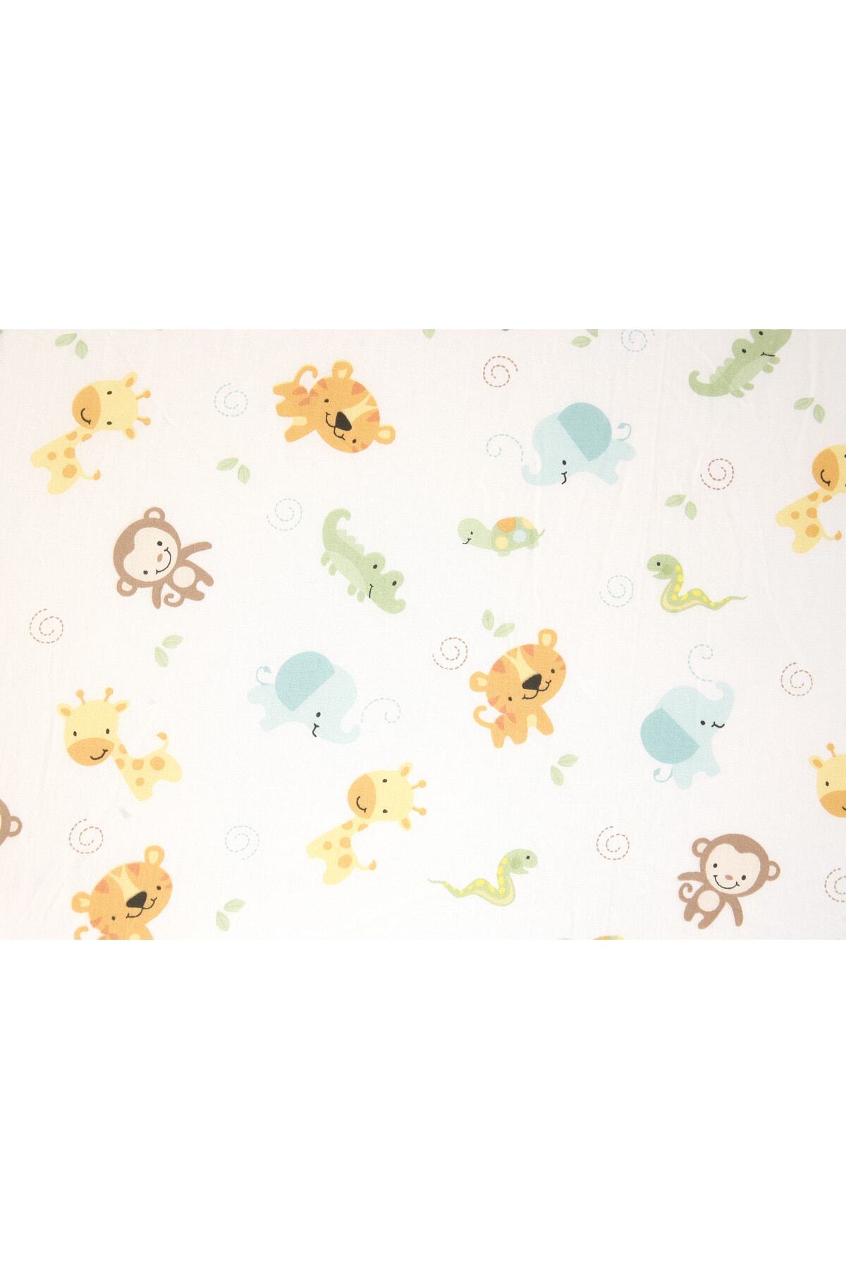 NAB Park Yatak Fitted Çarşaf Orman Hayvanları 70x110 cm fotoğrafı 4 (önizleme)