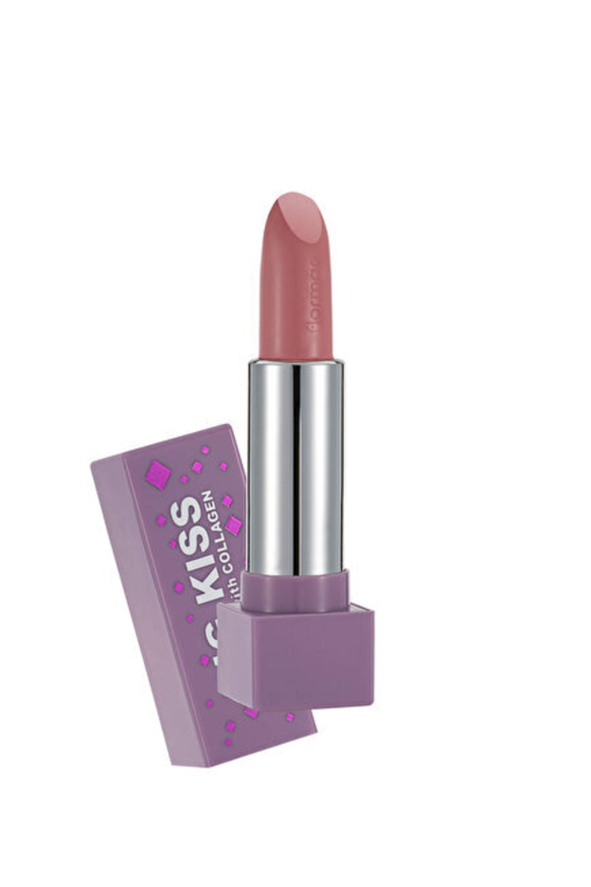 Flormar Ruj - Big Kiss Lipstick With Collagen 003 Retro Nude 33000128-003