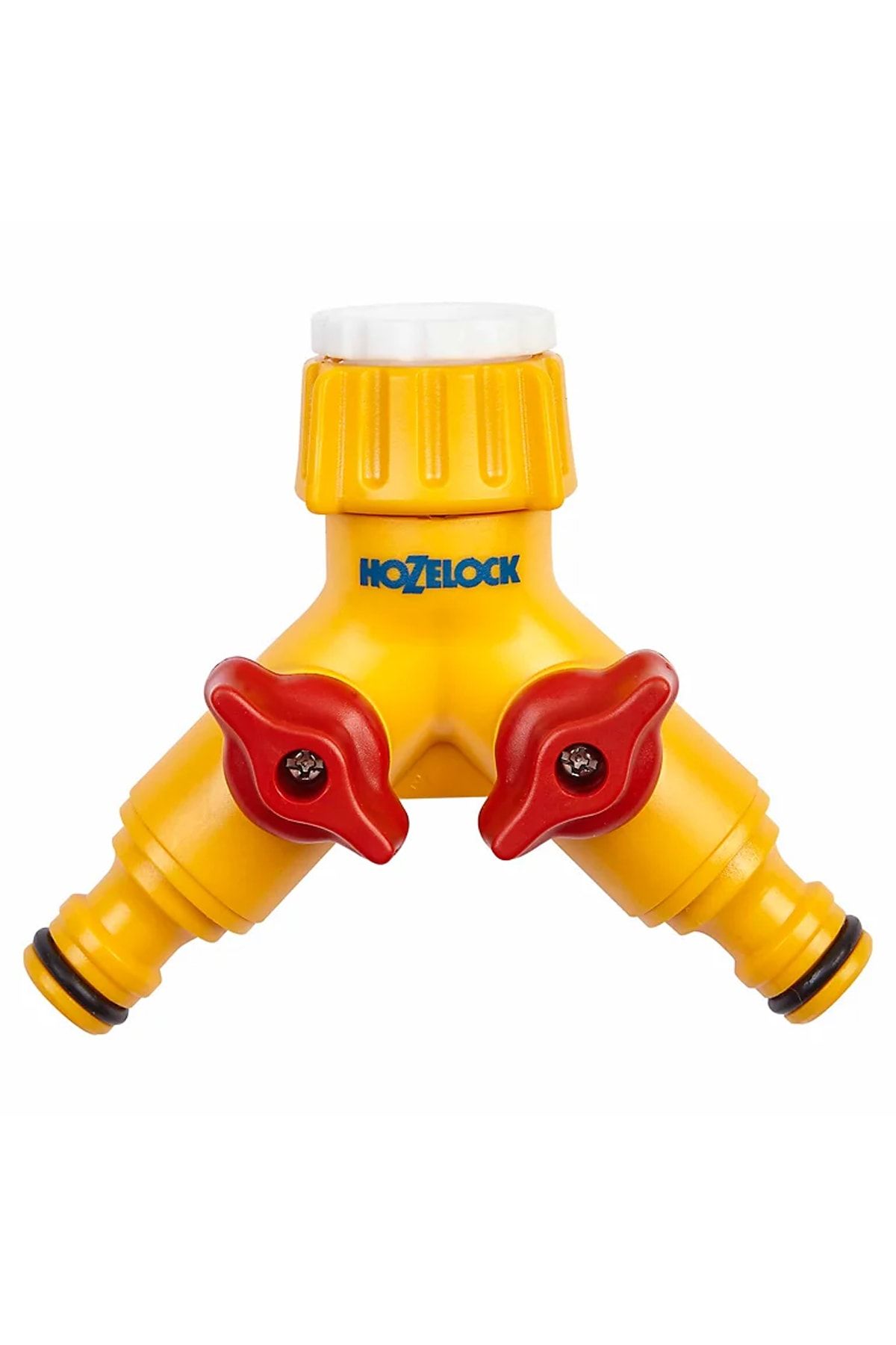 Binbirreyon-Double Outlet Valve Faucet Connection Apparatus Hozelock 1/2 - 3/4 Ae075 2