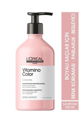Serie Expert Vitamino Color Renk Koruyucu Ve Güçlendirici Şampuan 500 Ml LOREAL 102